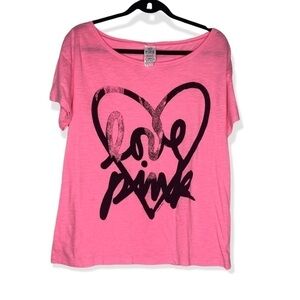 Victoria’s Secret pink top love pink size extra small